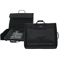 Gator Cases Padded Large Format Mixer Carry Bag; Fits Mixers Such